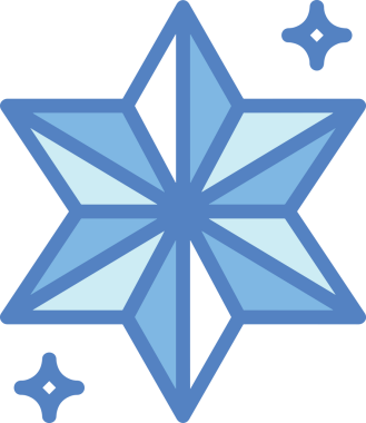 Yıldız renkli ikon sembolü png format vektör illüstrasyon grafik element tasarımı soyut dekoratif canlı estetik modern minimalist parlak gökkuşağı gradyan parlak ışık tarzı eşsiz sanatsal dijital tasarım