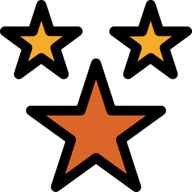 Yıldız renkli ikon sembolü png format vektör illüstrasyon grafik element tasarımı soyut dekoratif canlı estetik modern minimalist parlak gökkuşağı gradyan parlak ışık tarzı eşsiz sanatsal dijital tasarım