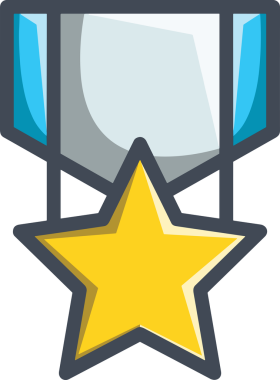 Yıldız renkli ikon sembolü png format vektör illüstrasyon grafik element tasarımı soyut dekoratif canlı estetik modern minimalist parlak gökkuşağı gradyan parlak ışık tarzı eşsiz sanatsal dijital tasarım