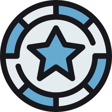 Yıldız renkli ikon sembolü png format vektör illüstrasyon grafik element tasarımı soyut dekoratif canlı estetik modern minimalist parlak gökkuşağı gradyan parlak ışık tarzı eşsiz sanatsal dijital tasarım