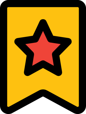 Yıldız renkli ikon sembolü png format vektör illüstrasyon grafik element tasarımı soyut dekoratif canlı estetik modern minimalist parlak gökkuşağı gradyan parlak ışık tarzı eşsiz sanatsal dijital tasarım