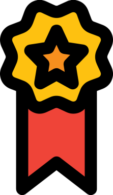 Yıldız renkli ikon sembolü png format vektör illüstrasyon grafik element tasarımı soyut dekoratif canlı estetik modern minimalist parlak gökkuşağı gradyan parlak ışık tarzı eşsiz sanatsal dijital tasarım