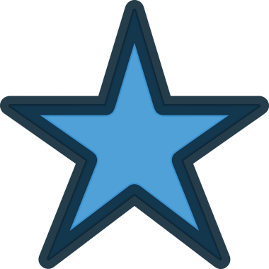 Yıldız renkli ikon sembolü png format vektör illüstrasyon grafik element tasarımı soyut dekoratif canlı estetik modern minimalist parlak gökkuşağı gradyan parlak ışık tarzı eşsiz sanatsal dijital tasarım