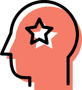 Yıldız renkli ikon sembolü png format vektör illüstrasyon grafik element tasarımı soyut dekoratif canlı estetik modern minimalist parlak gökkuşağı gradyan parlak ışık tarzı eşsiz sanatsal dijital tasarım