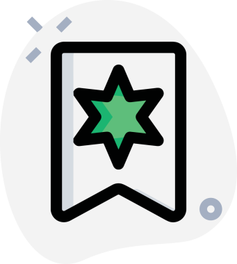 Yıldız renkli ikon sembolü png format vektör illüstrasyon grafik element tasarımı soyut dekoratif canlı estetik modern minimalist parlak gökkuşağı gradyan parlak ışık tarzı eşsiz sanatsal dijital tasarım