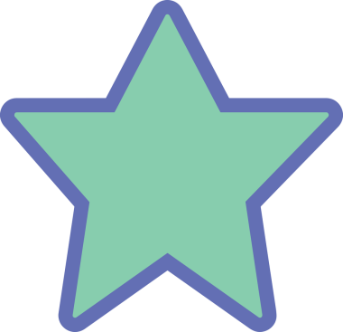 Yıldız renkli ikon sembolü png format vektör illüstrasyon grafik element tasarımı soyut dekoratif canlı estetik modern minimalist parlak gökkuşağı gradyan parlak ışık tarzı eşsiz sanatsal dijital tasarım