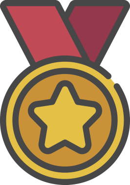 Yıldız renkli ikon sembolü png format vektör illüstrasyon grafik element tasarımı soyut dekoratif canlı estetik modern minimalist parlak gökkuşağı gradyan parlak ışık tarzı eşsiz sanatsal dijital tasarım