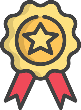 Yıldız renkli ikon sembolü png format vektör illüstrasyon grafik element tasarımı soyut dekoratif canlı estetik modern minimalist parlak gökkuşağı gradyan parlak ışık tarzı eşsiz sanatsal dijital tasarım