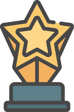 Yıldız renkli ikon sembolü png format vektör illüstrasyon grafik element tasarımı soyut dekoratif canlı estetik modern minimalist parlak gökkuşağı gradyan parlak ışık tarzı eşsiz sanatsal dijital tasarım