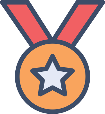 Yıldız renkli ikon sembolü png format vektör illüstrasyon grafik element tasarımı soyut dekoratif canlı estetik modern minimalist parlak gökkuşağı gradyan parlak ışık tarzı eşsiz sanatsal dijital tasarım