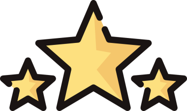 Yıldız renkli ikon sembolü png format vektör illüstrasyon grafik element tasarımı soyut dekoratif canlı estetik modern minimalist parlak gökkuşağı gradyan parlak ışık tarzı eşsiz sanatsal dijital tasarım