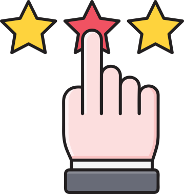 Yıldız renkli ikon sembolü png format vektör illüstrasyon grafik element tasarımı soyut dekoratif canlı estetik modern minimalist parlak gökkuşağı gradyan parlak ışık tarzı eşsiz sanatsal dijital tasarım