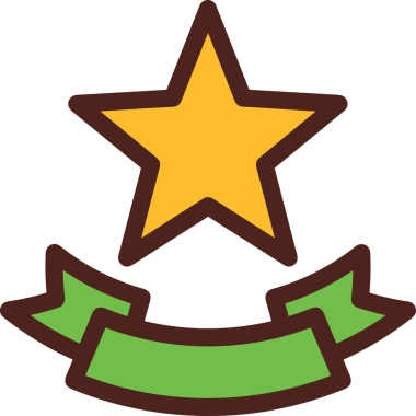 Yıldız renkli ikon sembolü png format vektör illüstrasyon grafik element tasarımı soyut dekoratif canlı estetik modern minimalist parlak gökkuşağı gradyan parlak ışık tarzı eşsiz sanatsal dijital tasarım