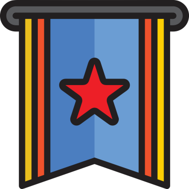 Yıldız renkli ikon sembolü png format vektör illüstrasyon grafik element tasarımı soyut dekoratif canlı estetik modern minimalist parlak gökkuşağı gradyan parlak ışık tarzı eşsiz sanatsal dijital tasarım