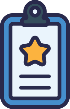 Yıldız renkli ikon sembolü png format vektör illüstrasyon grafik element tasarımı soyut dekoratif canlı estetik modern minimalist parlak gökkuşağı gradyan parlak ışık tarzı eşsiz sanatsal dijital tasarım