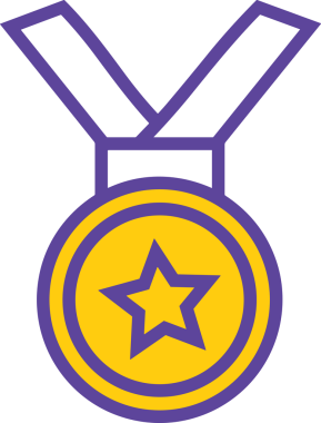 Yıldız renkli ikon sembolü png format vektör illüstrasyon grafik element tasarımı soyut dekoratif canlı estetik modern minimalist parlak gökkuşağı gradyan parlak ışık tarzı eşsiz sanatsal dijital tasarım