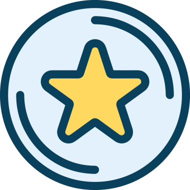 Yıldız renkli ikon sembolü png format vektör illüstrasyon grafik element tasarımı soyut dekoratif canlı estetik modern minimalist parlak gökkuşağı gradyan parlak ışık tarzı eşsiz sanatsal dijital tasarım