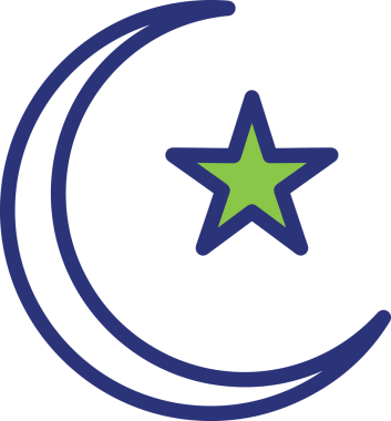 Yıldız renkli ikon sembolü png format vektör illüstrasyon grafik element tasarımı soyut dekoratif canlı estetik modern minimalist parlak gökkuşağı gradyan parlak ışık tarzı eşsiz sanatsal dijital tasarım