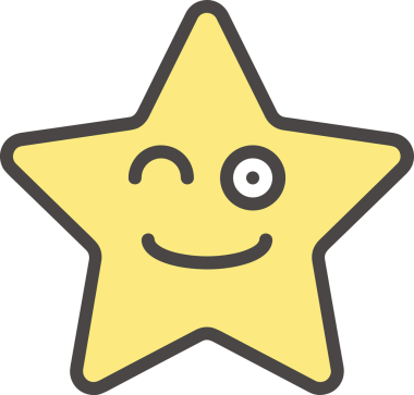 Yıldız renkli ikon sembolü png format vektör illüstrasyon grafik element tasarımı soyut dekoratif canlı estetik modern minimalist parlak gökkuşağı gradyan parlak ışık tarzı eşsiz sanatsal dijital tasarım