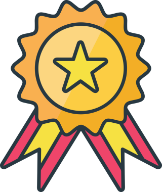 Yıldız renkli ikon sembolü png format vektör illüstrasyon grafik element tasarımı soyut dekoratif canlı estetik modern minimalist parlak gökkuşağı gradyan parlak ışık tarzı eşsiz sanatsal dijital tasarım