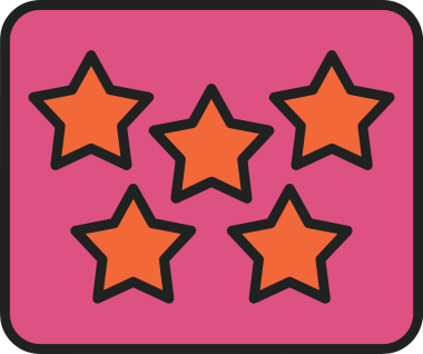 Yıldız renkli ikon sembolü png format vektör illüstrasyon grafik element tasarımı soyut dekoratif canlı estetik modern minimalist parlak gökkuşağı gradyan parlak ışık tarzı eşsiz sanatsal dijital tasarım