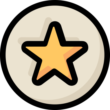 Yıldız renkli ikon sembolü png format vektör illüstrasyon grafik element tasarımı soyut dekoratif canlı estetik modern minimalist parlak gökkuşağı gradyan parlak ışık tarzı eşsiz sanatsal dijital tasarım