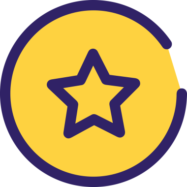 Yıldız renkli ikon sembolü png format vektör illüstrasyon grafik element tasarımı soyut dekoratif canlı estetik modern minimalist parlak gökkuşağı gradyan parlak ışık tarzı eşsiz sanatsal dijital tasarım