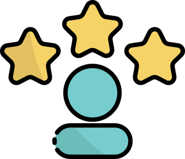 Yıldız renkli ikon sembolü png format vektör illüstrasyon grafik element tasarımı soyut dekoratif canlı estetik modern minimalist parlak gökkuşağı gradyan parlak ışık tarzı eşsiz sanatsal dijital tasarım