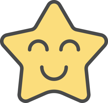 Yıldız renkli ikon sembolü png format vektör illüstrasyon grafik element tasarımı soyut dekoratif canlı estetik modern minimalist parlak gökkuşağı gradyan parlak ışık tarzı eşsiz sanatsal dijital tasarım