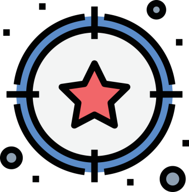 Yıldız renkli ikon sembolü png format vektör illüstrasyon grafik element tasarımı soyut dekoratif canlı estetik modern minimalist parlak gökkuşağı gradyan parlak ışık tarzı eşsiz sanatsal dijital tasarım