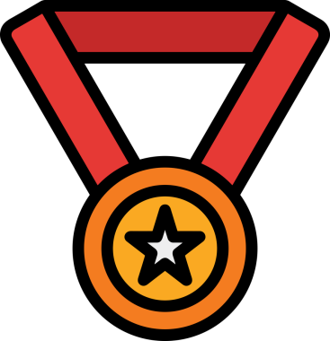 Yıldız renkli ikon sembolü png format vektör illüstrasyon grafik element tasarımı soyut dekoratif canlı estetik modern minimalist parlak gökkuşağı gradyan parlak ışık tarzı eşsiz sanatsal dijital tasarım