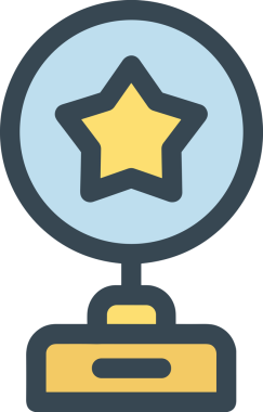 Yıldız renkli ikon sembolü png format vektör illüstrasyon grafik element tasarımı soyut dekoratif canlı estetik modern minimalist parlak gökkuşağı gradyan parlak ışık tarzı eşsiz sanatsal dijital tasarım