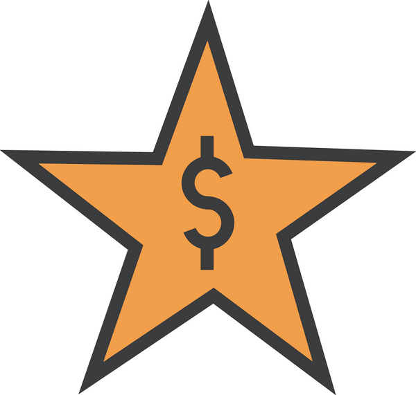 Yıldız renkli ikon sembolü png format vektör illüstrasyon grafik element tasarımı soyut dekoratif canlı estetik modern minimalist parlak gökkuşağı gradyan parlak ışık tarzı eşsiz sanatsal dijital tasarım