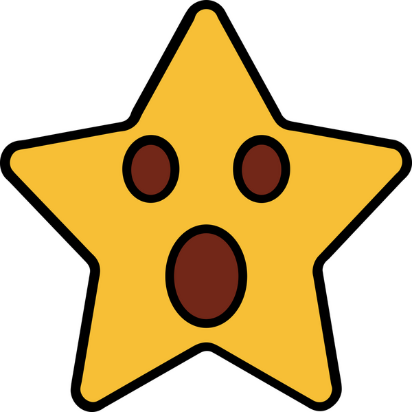 Yıldız renkli ikon sembolü png format vektör illüstrasyon grafik element tasarımı soyut dekoratif canlı estetik modern minimalist parlak gökkuşağı gradyan parlak ışık tarzı eşsiz sanatsal dijital tasarım