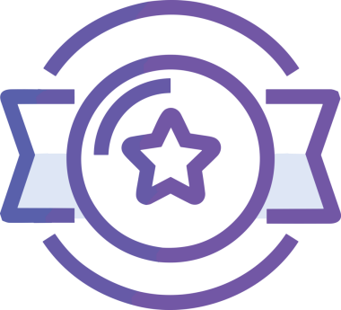 Kazanan ikon sembolü, ödül ödülünün renk tasarımı ile tasarımı ile tasvir edilmesi, modern grafik sanatları dijital tasarımı için mükemmel bir başarı ve zafer sembolü.