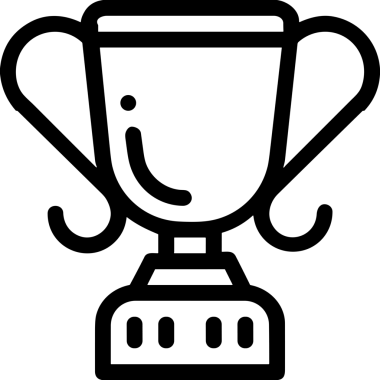 Kazanan ikon sembolü, ödül ödülünün renk tasarımı ile tasarımı ile tasvir edilmesi, modern grafik sanatları dijital tasarımı için mükemmel bir başarı ve zafer sembolü.