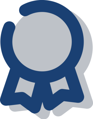 Kazanan ikon sembolü, ödül ödülünün renk tasarımı ile tasarımı ile tasvir edilmesi, modern grafik sanatları dijital tasarımı için mükemmel bir başarı ve zafer sembolü.