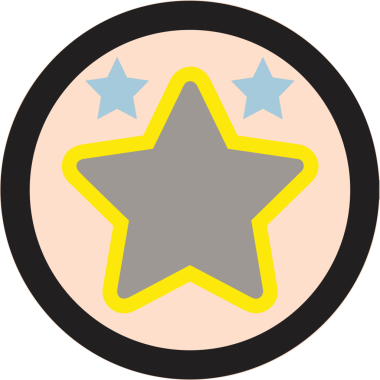 Kazanan ikon sembolü, ödül ödülünün renk tasarımı ile tasarımı ile tasvir edilmesi, modern grafik sanatları dijital tasarımı için mükemmel bir başarı ve zafer sembolü.