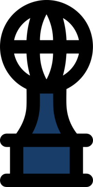 Kazanan ikon sembolü, ödül ödülünün renk tasarımı ile tasarımı ile tasvir edilmesi, modern grafik sanatları dijital tasarımı için mükemmel bir başarı ve zafer sembolü.