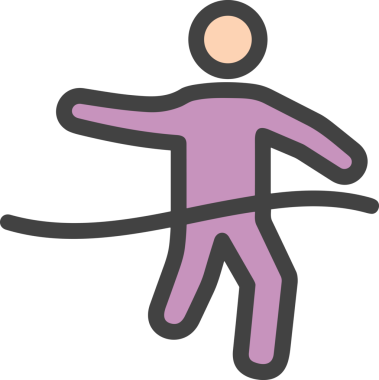 Kazanan ikon sembolü, ödül ödülünün renk tasarımı ile tasarımı ile tasvir edilmesi, modern grafik sanatları dijital tasarımı için mükemmel bir başarı ve zafer sembolü.