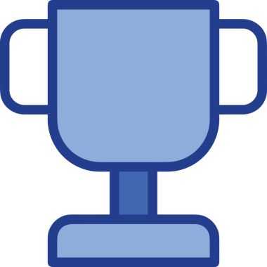 Kazanan ikon sembolü, ödül ödülünün renk tasarımı ile tasarımı ile tasvir edilmesi, modern grafik sanatları dijital tasarımı için mükemmel bir başarı ve zafer sembolü.