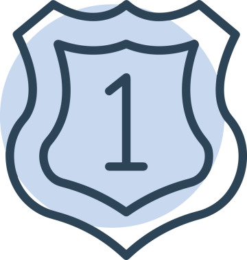 Kazanan ikon sembolü, ödül ödülünün renk tasarımı ile tasarımı ile tasvir edilmesi, modern grafik sanatları dijital tasarımı için mükemmel bir başarı ve zafer sembolü.