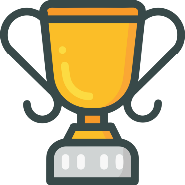 Kazanan ikon sembolü, ödül ödülünün renk tasarımı ile tasarımı ile tasvir edilmesi, modern grafik sanatları dijital tasarımı için mükemmel bir başarı ve zafer sembolü.