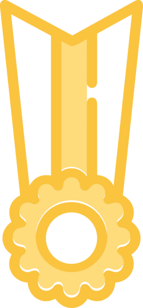 Kazanan ikon sembolü, ödül ödülünün renk tasarımı ile tasarımı ile tasvir edilmesi, modern grafik sanatları dijital tasarımı için mükemmel bir başarı ve zafer sembolü.