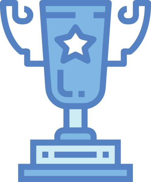 Kazanan ikon sembolü, ödül ödülünün renk tasarımı ile tasarımı ile tasvir edilmesi, modern grafik sanatları dijital tasarımı için mükemmel bir başarı ve zafer sembolü.