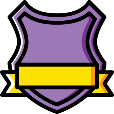 Kazanan ikon sembolü, ödül ödülünün renk tasarımı ile tasarımı ile tasvir edilmesi, modern grafik sanatları dijital tasarımı için mükemmel bir başarı ve zafer sembolü.