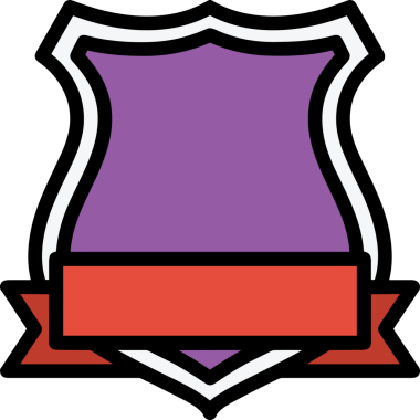 Kazanan ikon sembolü, ödül ödülünün renk tasarımı ile tasarımı ile tasvir edilmesi, modern grafik sanatları dijital tasarımı için mükemmel bir başarı ve zafer sembolü.