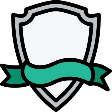 Kazanan ikon sembolü, ödül ödülünün renk tasarımı ile tasarımı ile tasvir edilmesi, modern grafik sanatları dijital tasarımı için mükemmel bir başarı ve zafer sembolü.