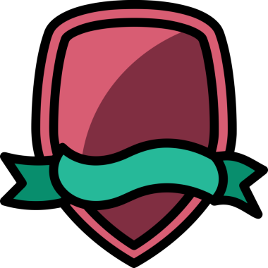 Kazanan ikon sembolü, ödül ödülünün renk tasarımı ile tasarımı ile tasvir edilmesi, modern grafik sanatları dijital tasarımı için mükemmel bir başarı ve zafer sembolü.