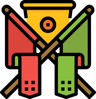 Kazanan ikon sembolü, ödül ödülünün renk tasarımı ile tasarımı ile tasvir edilmesi, modern grafik sanatları dijital tasarımı için mükemmel bir başarı ve zafer sembolü.